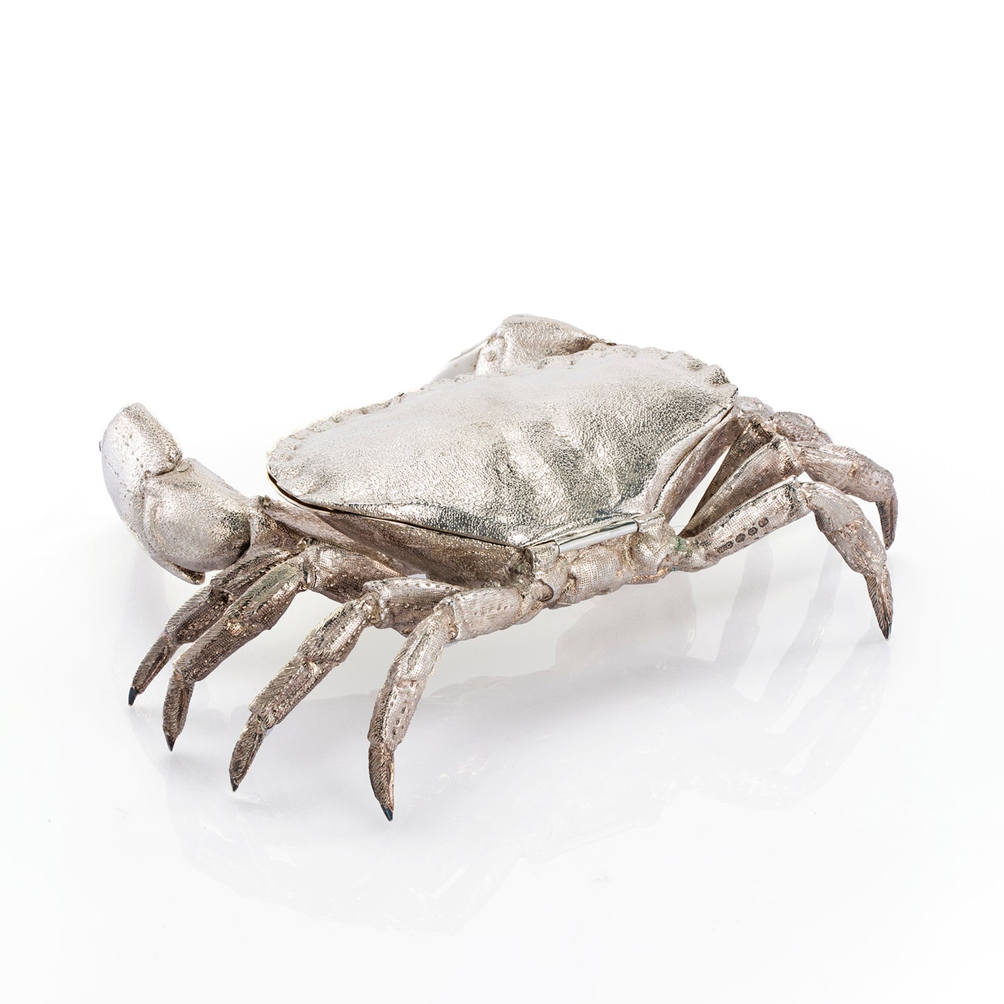 Crab Dish (Partial Gilt)