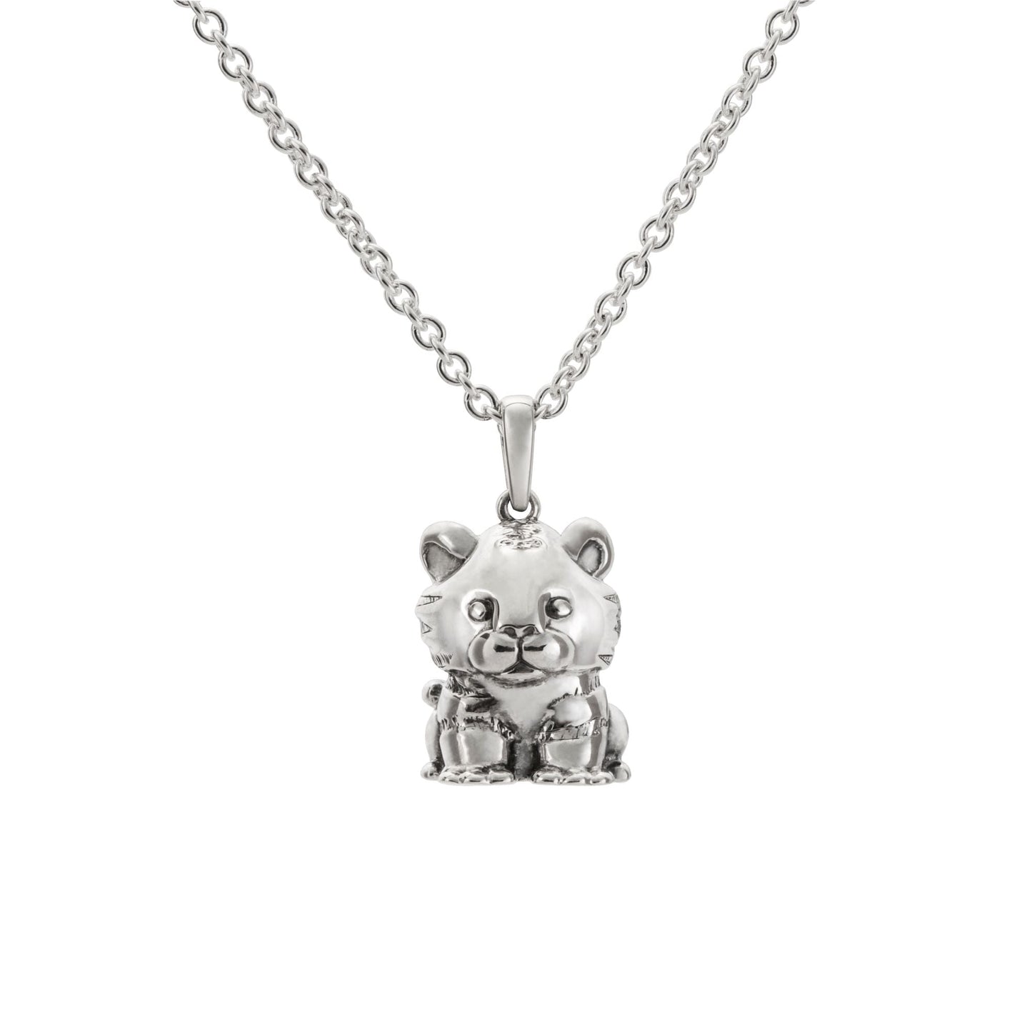 Tiger Pendant With Chain